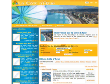 Tablet Screenshot of fr.hotels-french-riviera-reservation.com